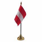 Oostenrijk versiering tafelvlag 10 x 15 cm - Australie ver.., Hobby en Vrije tijd, Feestartikelen, Ophalen of Verzenden, Nieuw