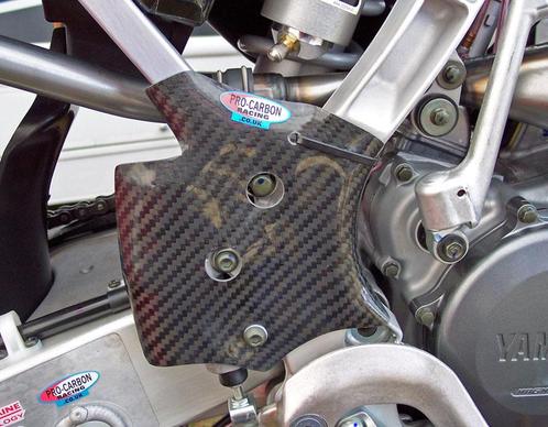 Pro Carbon Frame Beschermers Yamaha YZ 125/250 2005-2023, Motoren, Onderdelen | Merk-onafhankelijk, Ophalen of Verzenden