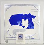 Giosetta Fioroni (1932) - Doppio liberty Blue e argento, Antiek en Kunst