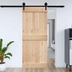 vidaXL Deur NARVIK 95x210 cm massief grenenhout, Verzenden, Nieuw