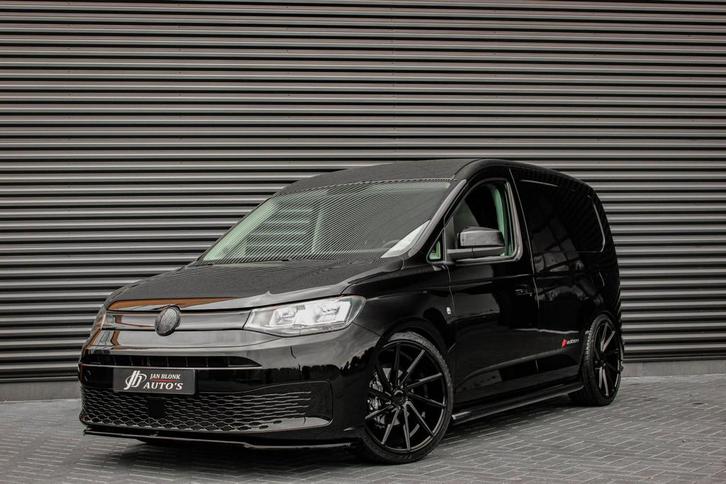 Volkswagen Caddy Cargo 2.0 TDI FULL BLACK / JB- EDITION / LE, Auto's, Bestelauto's, Dealer onderhouden, Lease, Zwart, Handgeschakeld