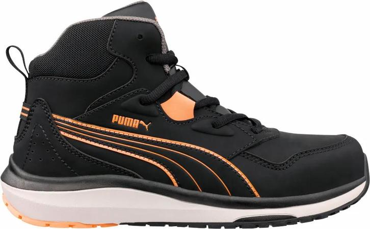 Puma 632940 Stepper Black/Peach mid S3S   maat 41, Tuin en Terras, Werkkleding, Ophalen of Verzenden