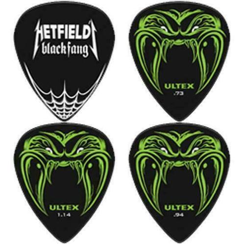 Dunlop Hetfield Black Fang plectrum 0.73 mm, 0.94 mm 1.14 mm, Muziek en Instrumenten, Instrumenten | Toebehoren, Nieuw, Ophalen of Verzenden