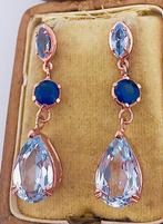 Zonder Minimumprijs - Oorbellen - 9 kt. Roségoud, Zilver, Nieuw