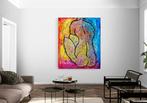Jovan Srijemac (1962) - A woman in a world of colors (XXL), Antiek en Kunst, Kunst | Schilderijen | Modern