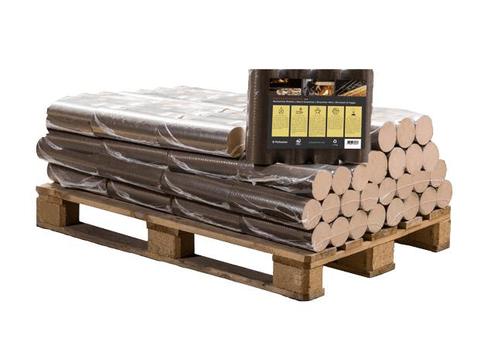15 pakken ronde beuk briketten, Tuin en Terras, Haardhout, Blokken, Minder dan 3 m³, Ophalen of Verzenden