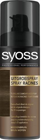 SYOSS UITGROEISPRAY MIDDENBRUIN SPRAY 120 ML, Verzenden, Nieuw