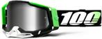 100% 2022 Racecraft 2 Kalkuta Crossbril (Lens: Spiegel Zilve, Nieuw