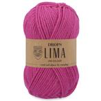 DROPS Lima Uni Colour - 9028 magenta - Wol Garen, Ophalen of Verzenden, Nieuw