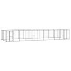 vidaXL Hondenkennel 53,24 m² staal, Verzenden, Nieuw