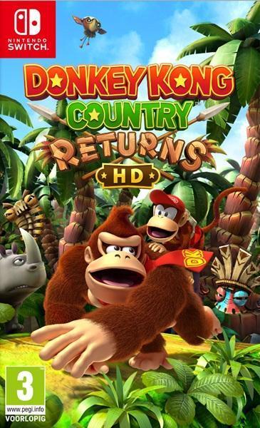Donkey Kong Country Returns HD Switch Morgen in huis!, Spelcomputers en Games, Games | Nintendo Switch, Zo goed als nieuw, Vanaf 3 jaar