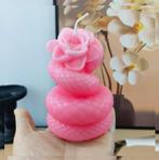 SlangenBloem Geurkaars - Gemengde bloemen- Aroma, Soja, Verzenden, Nieuw