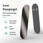 2dekans | Mirlux Ovaal Spiegel - Passpiegel - Hangend met, Huis en Inrichting, Lampen | Wandlampen, Ophalen of Verzenden, Zo goed als nieuw