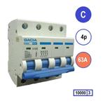 Gacia installatieautomaat 4 polig C63 10KA - PB8H-4C63, Ophalen of Verzenden, Nieuw