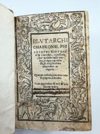 Plutarch - Plutarchi Chaeronei. Philosophi Historicique -, Antiek en Kunst