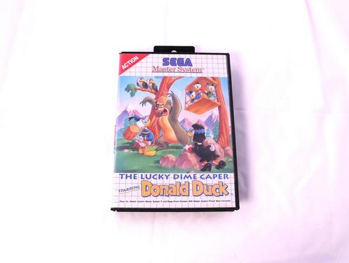 Sega Master System - Lucky Dime Caper Starring Donald Duck, Spelcomputers en Games, Games | Sega, Ophalen of Verzenden