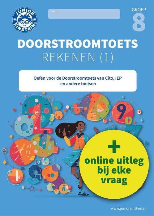 9789493218581 Doorstroomtoets Rekenen 1 groep 8, Boeken, Schoolboeken, Nieuw, Verzenden