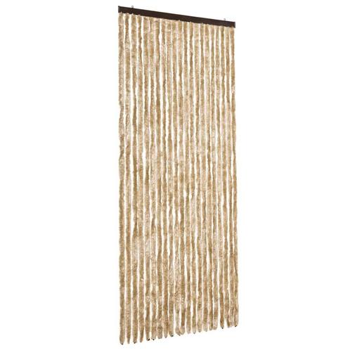 Vliegengordijn 90x220 beige: retourdeal -35%!, Doe-het-zelf en Verbouw, Deuren en Horren, Nieuw, Kunststof, Hordeur, 215 cm of meer