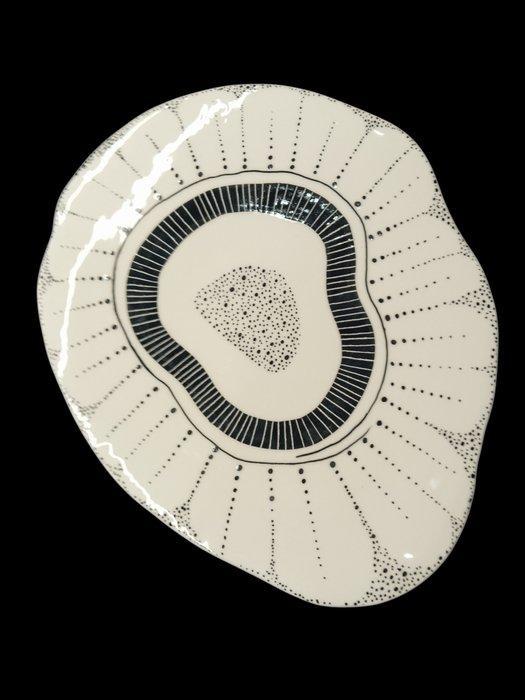 Ceramic/Nana Apostolou . - Schaal - Keramiek - “DOT” –, Antiek en Kunst, Antiek | Glas en Kristal