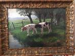 Fedor van Kregten (1871-1937) - Koeien in landschap, Antiek en Kunst