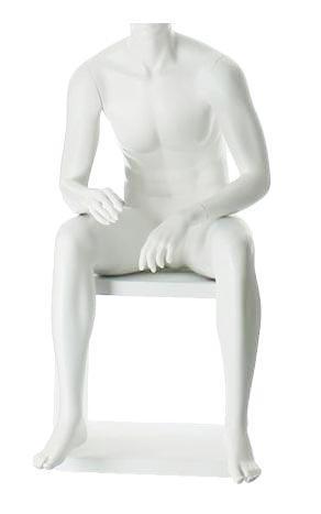 Zittende heren etalagepop merk gruppo corso in wit, Zakelijke goederen, Kantoor en Winkelinrichting | Winkel en Inventaris