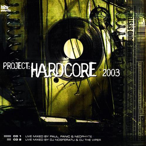 Project Hardcore 2003 - 2CD (CDs), Cd's en Dvd's, Cd's | Dance en House, Techno of Trance, Verzenden