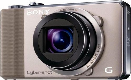 Sony Cyber-shot DSC-HX9V Digitale Compact Camera - Goud, Audio, Tv en Foto, Fotocamera's Digitaal, Zo goed als nieuw, Verzenden