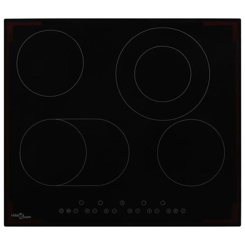 Keramische kookplaat met 4 kookzones aanraakbediening 6600 W, Huis en Inrichting, Keuken | Keukenbenodigdheden, Nieuw, Verzenden