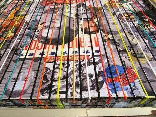 Elmago - Iconic paul newman legend codebarre (large), Antiek en Kunst, Kunst | Schilderijen | Modern