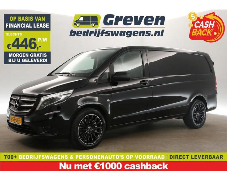 Mercedes-Benz Vito 119 CDI Lang 191PK AUT Airco Cam Carplay, Auto's, Bestelauto's, Te koop, Automaat, Financial lease, Diesel