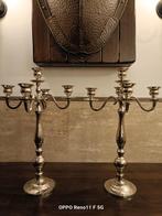 Kandelaber (2) - Metaal, Verzilverd