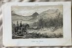 Laproche (Lith.): Chasse aux Gouses en Ecosse - Lithograph -, Antiek en Kunst
