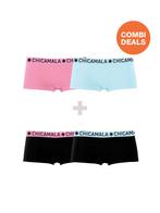 -30% Muchachomalo  Muchachomalo Dames 2+2-pack boxershorts e, Verzenden