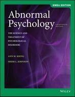 Abnormal Psychology 9781119586302, Zo goed als nieuw, Verzenden