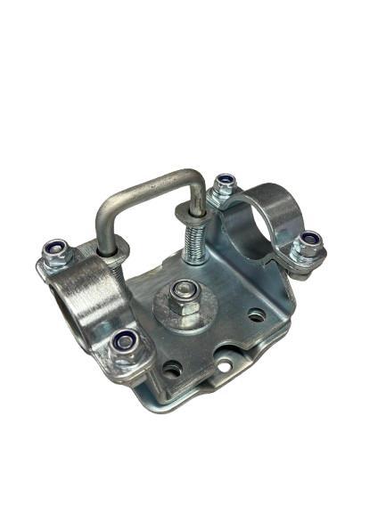 Kantelbare Neuswielklem 48 Mm - steunpootklem - neuswielhoud, Auto diversen, Aanhangwagen-onderdelen, Nieuw, Ophalen of Verzenden