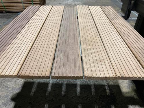 Hardhout/Mandioqueira–planken–terrasdelen-schutting-dekdelen, Doe-het-zelf en Verbouw, Hout en Planken, Overige houtsoorten, Minder dan 200 cm