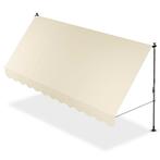 2dekans | Juskys Zonneluifel - 400 x 120 cm - Waterafstotend, Tuin en Terras, Zonneschermen, Ophalen of Verzenden, Zo goed als nieuw