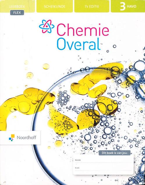Chemie Overal Scheikunde HAVO Leerboek 3, Boeken, Schoolboeken, Nieuw, Verzenden