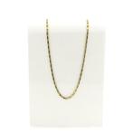 Gouden scroll schakelketting; Midas, Sieraden, Tassen en Uiterlijk, Ophalen of Verzenden, Gebruikt, Overige kleuren, Goud