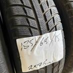 2 x Michelin 185-65-15 Winterbanden 7,5mm, Gebruikt, 15 inch, Band(en), Personenwagen