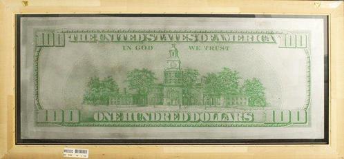 Song Yong Ping (1961) - One hundred dollars, Antiek en Kunst, Kunst | Schilderijen | Modern