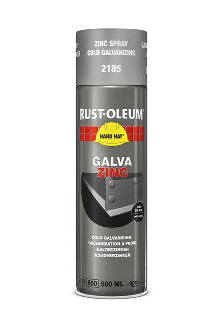 Rust oleum hard hat galva zinc koudverzinker 500 ml, 2185,, Doe-het-zelf en Verbouw, Verf, Beits en Lak, Nieuw, Verzenden