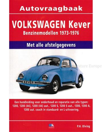 1973 - 1976 VOLKSWAGEN KEVER 1200 | 1300 VRAAGBAAK beschikbaar voor biedingen