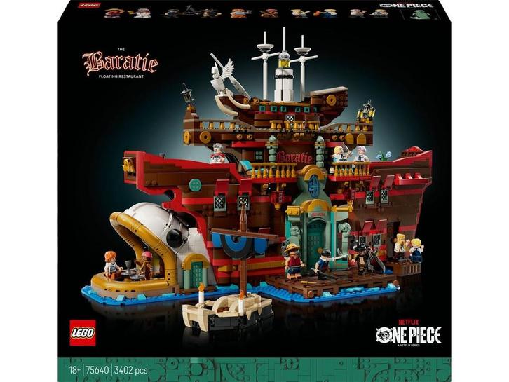 LEGO® ONE PIECE - Het Drijvende Restaurant Baratie - 10, Kinderen en Baby's, Speelgoed | Bouwstenen, Zo goed als nieuw, Verzenden
