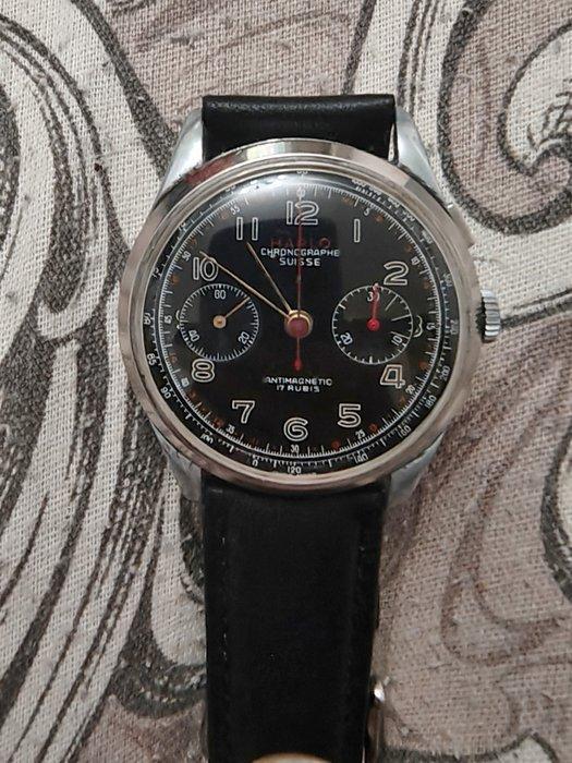 Harlo Chronographe Suisse - Vintage Jumbo Chronograph -, Sieraden, Tassen en Uiterlijk, Horloges | Heren