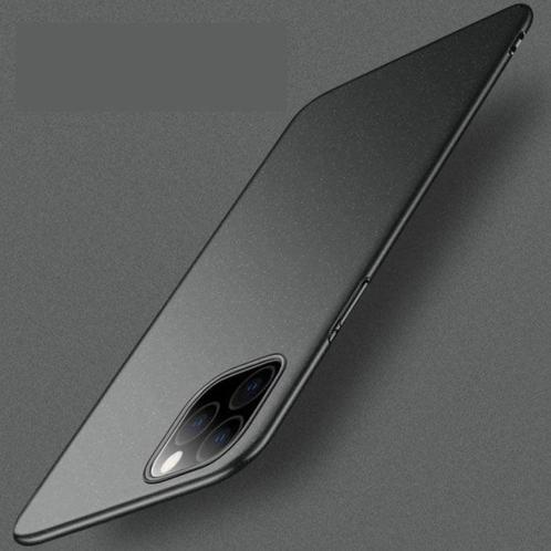 iPhone 11 Ultra Dun Hoesje - Hard Matte Case Cover Zwart, Telecommunicatie, Mobiele telefoons | Hoesjes en Frontjes | Apple iPhone