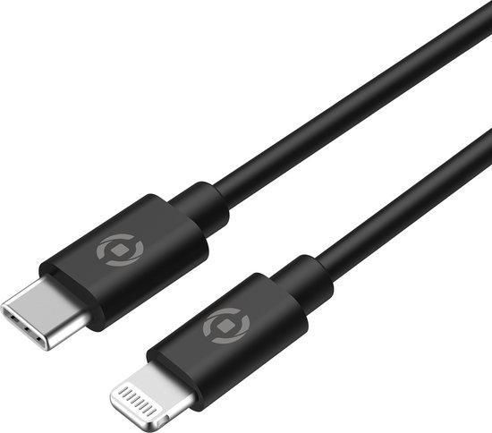 Celly Autolader en kabel USBC>Lightning, Telecommunicatie, Mobiele telefoons | Telefoon-opladers, Verzenden