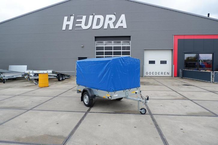 Saris KING XL 750kg bakwagen 226x126x120cm met huif, Auto diversen, Aanhangers en Bagagewagens, Nieuw