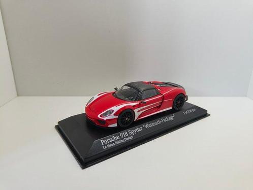 Minichamps 1:43 - Model sportwagen - Porsche 918 spyder -, Hobby en Vrije tijd, Modelauto's | 1:5 tot 1:12