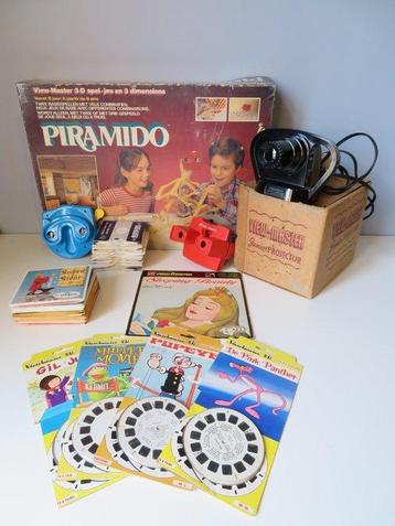 View-Master Piramido 3D board game, Sawyers View-Master